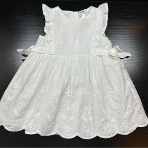 OSH KOSH BGOSH white eyelet dress